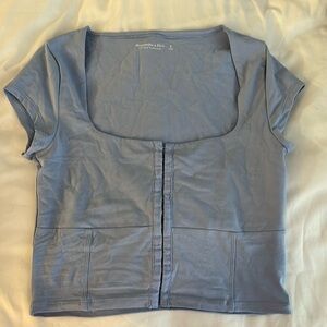 NWOT - blue Abercrombie top